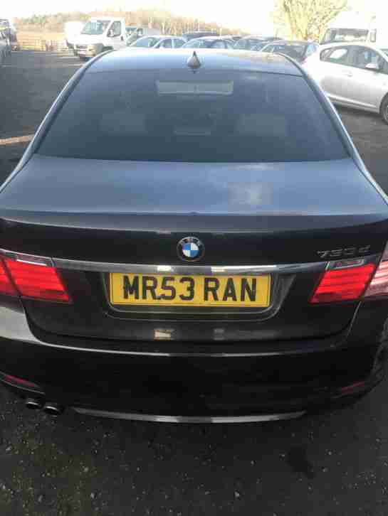 BMW 7 SERIES 3.0 730D SE AUTO 60 REG PRIVATE PLATE SPARES REPAIRS SALVAGE