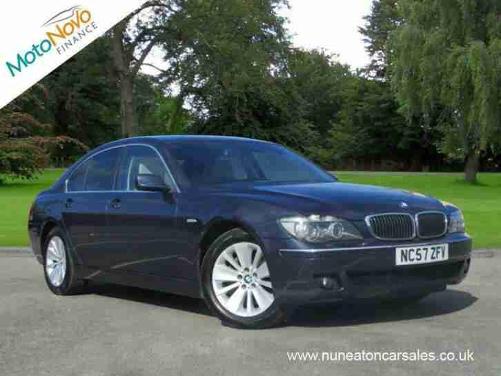 BMW 7 SERIES 730d Step Auto 730 SE Blue Semi-Auto Diesel, 2007