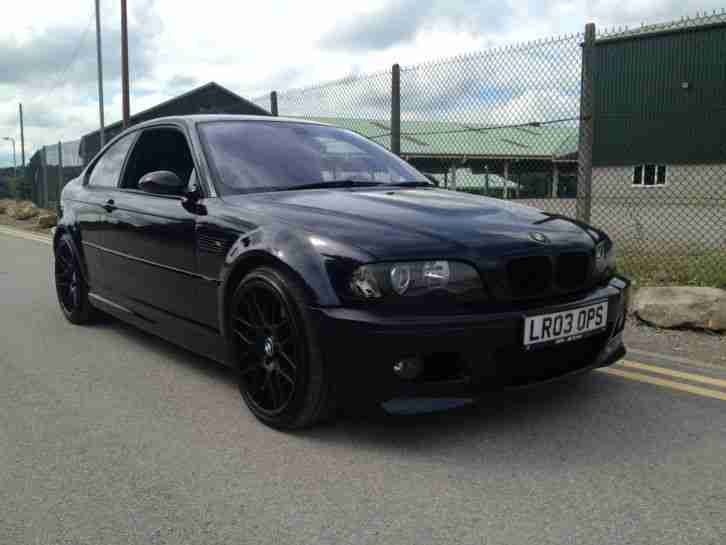 BMW E46 M3 2003 SMG Paddle Shift 3.2 Coupe Carbon Black 03 CSL Wheels 80K!