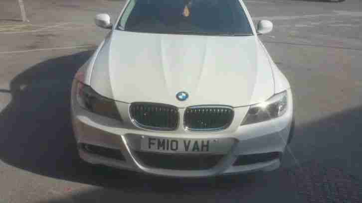 BMW E90 LCI FACELIFT AUTO 320I M SPORT LOOK WHITE 3 SERIES 2010 I DRIVE TOP SPEC