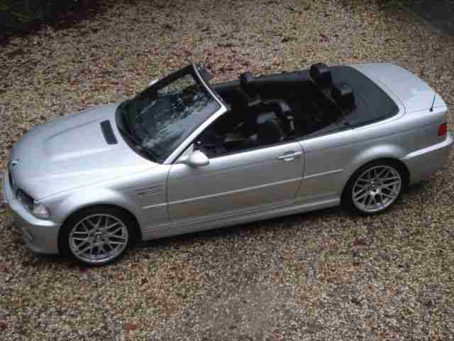 BMW M3 E46, 71k miles, FSH, very good condition please see video, convertible