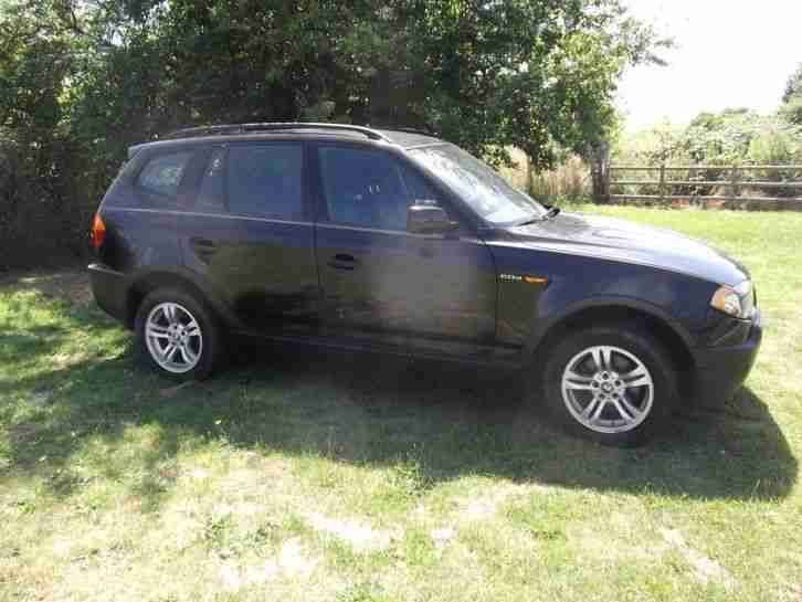 BMW X3 2.0d Spanish left hand drive lhd car for sale uk