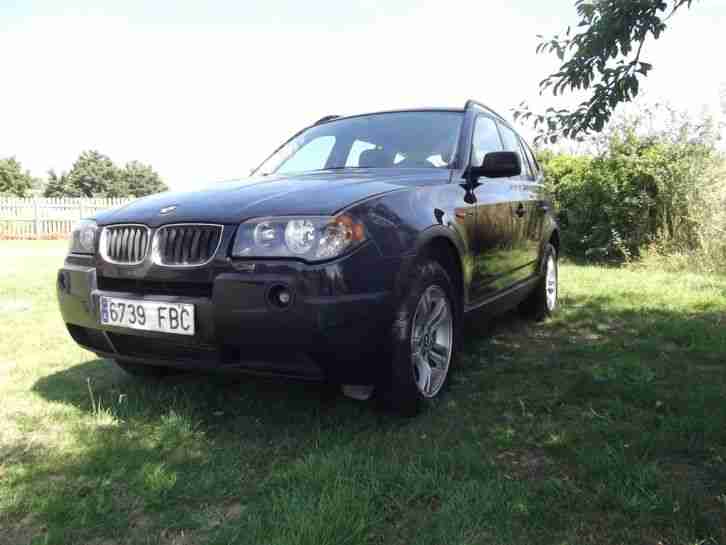 BMW X3 2.0d Spanish left-hand-drive lhd car for sale uk