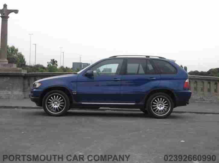 BMW X5 3.0 DIESEL SPORT WITH SERVICE HISTORY SAT NAV DIESEL AUTOMATIC 2003/53