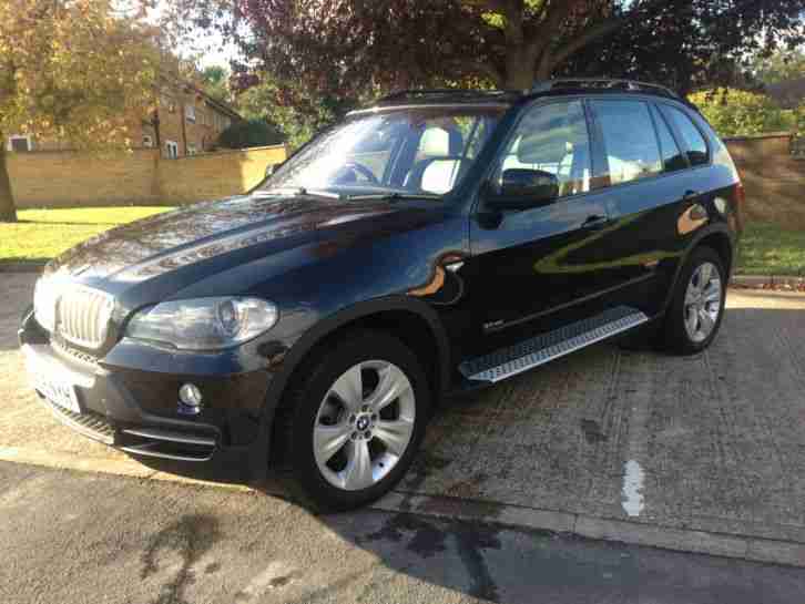 BMW X5 7 Seater Low Mileage Good Condition Used Family Car BLACK 3.0SD AUTO 2008
