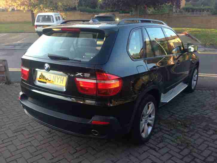 BMW X5 7 Seater Low Mileage Good Condition Used Family Car BLACK 3.0SD AUTO 2008