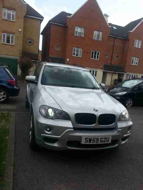 BMW X5 DIESEL ,silver,full service history,one owner from new