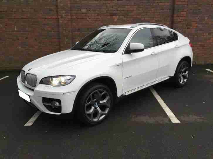 BMW X6 XDRIVE35D Automatic White 3.0 Turbo Diesel,Very Low Mileage