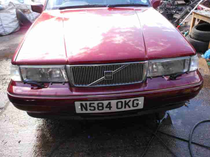 BREAKING 1996N VOLVO 960 ESTATE 3.0 AUTO REGENT RED WITH BEIGE LEATHER