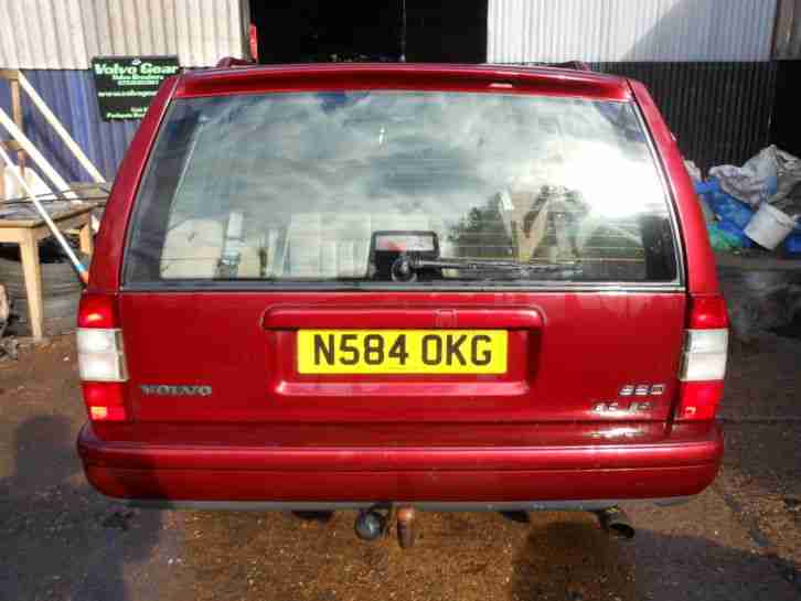 BREAKING 1996N VOLVO 960 ESTATE 3.0 AUTO REGENT RED WITH BEIGE LEATHER
