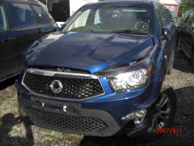 BREAKING 2014 SSANGYONG KORANDO SPORTS EX BLUE manual most parts available