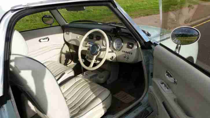 Beautiful Rare Blue Nissan Figaro