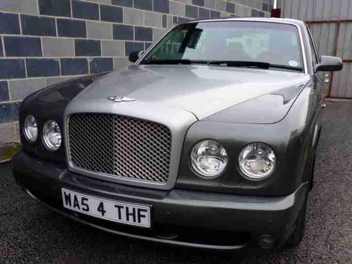 Bentley Arnage 6.8 T Mulliner finished in Cypress - Absolute Stunning