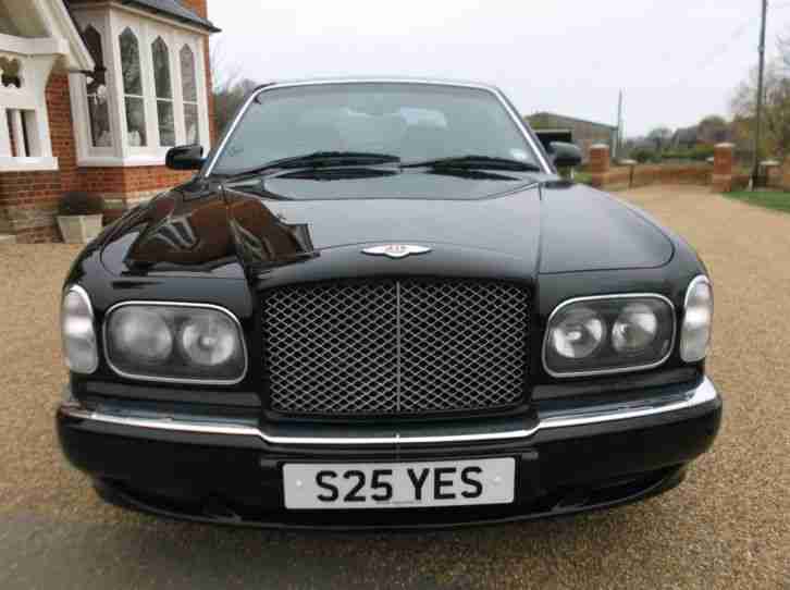 Bentley Arnage 6.8 Turbo auto Red Label Black ~~ ONLY 53,000 MILES FROM NEW ~~