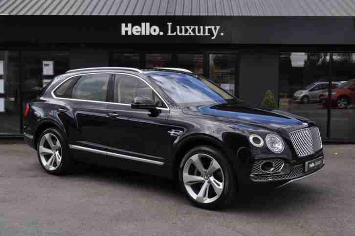 Bentley Bentayga 6.0 W12 AWD Black Automatic AVAILABLE TODAY 2016