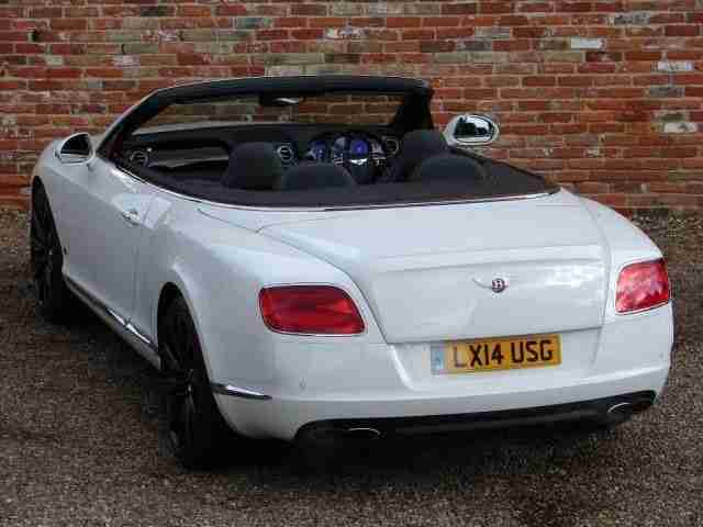 Bentley Continental 4.0 GTC V8 2dr 4WD NAV - BLUETOOTH - 21" ALLOYS PETROL 2014