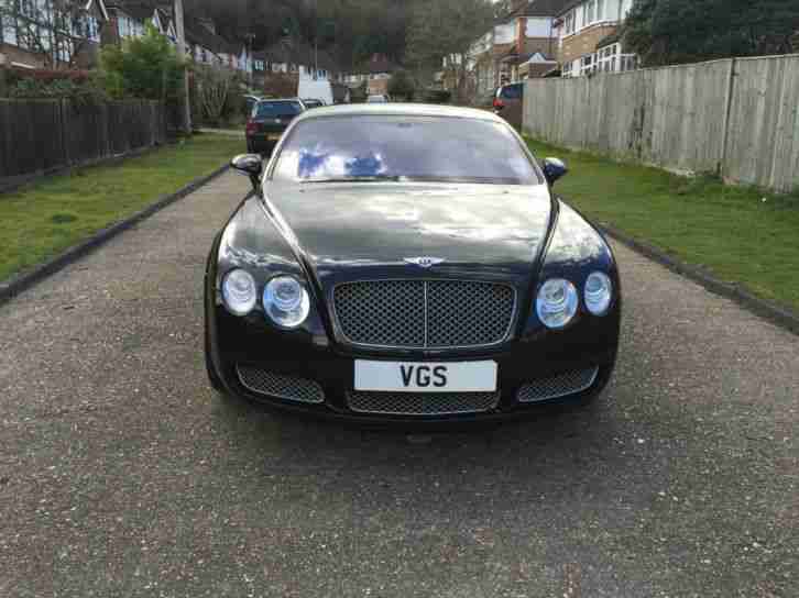 Bentley Continental 6.0 GT 2dr Mulliner Spec / Black on Black, 2006 / 06 REG,