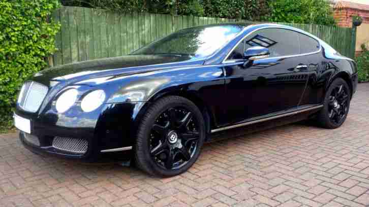 Bentley Continental 6.0 auto 2007 57 GT MULLINER SPEC 61k miles, black