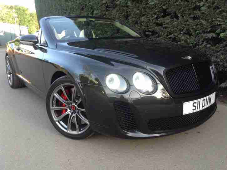 Bentley Continental 6.0 auto 2007MY GTC CONVERTIBLE SUPERSPORT CONVERSION