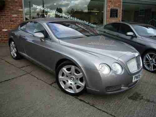 Bentley Continental GT Mulliner 2005 05 Tempest Silver 58200 miles