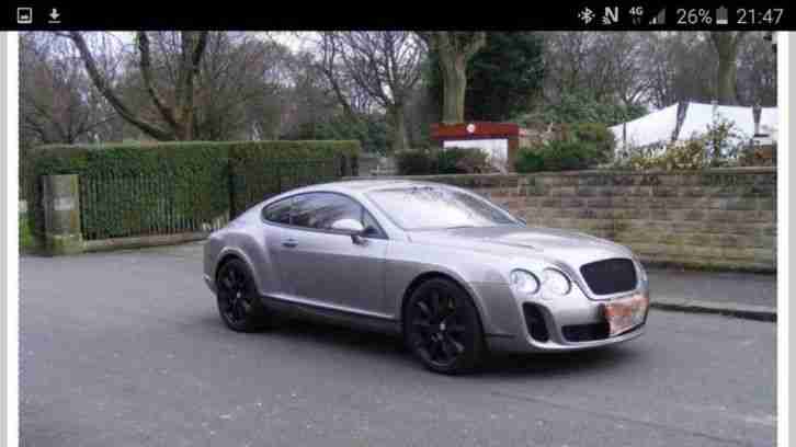 Bentley Continental GT Mulliner Super Sports