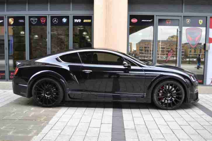 Bentley Continental GT ONYX 6.0 W12 in Black on Black