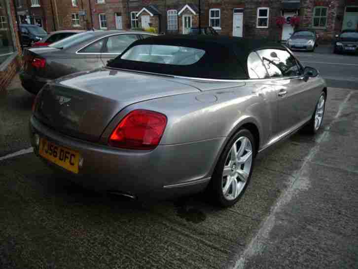 Bentley Continental GTC 2007 56 Tempest Silver 20000 miles