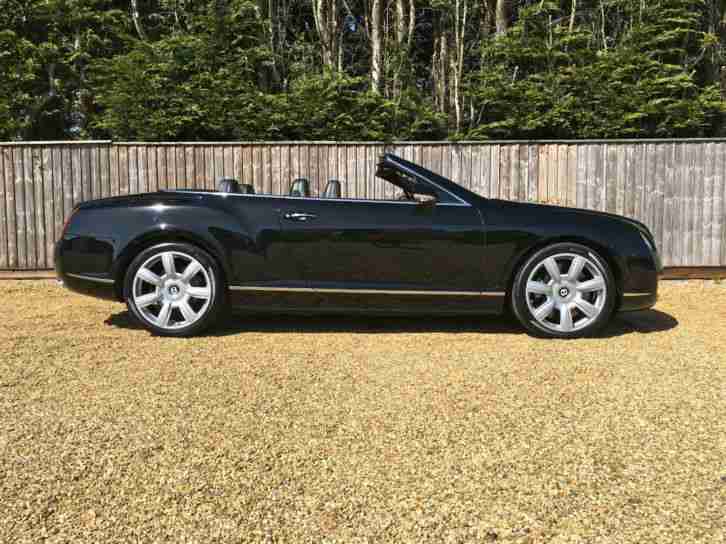 Bentley GTC Continental 6.0 auto GTC W12 engine, Black with Black leather