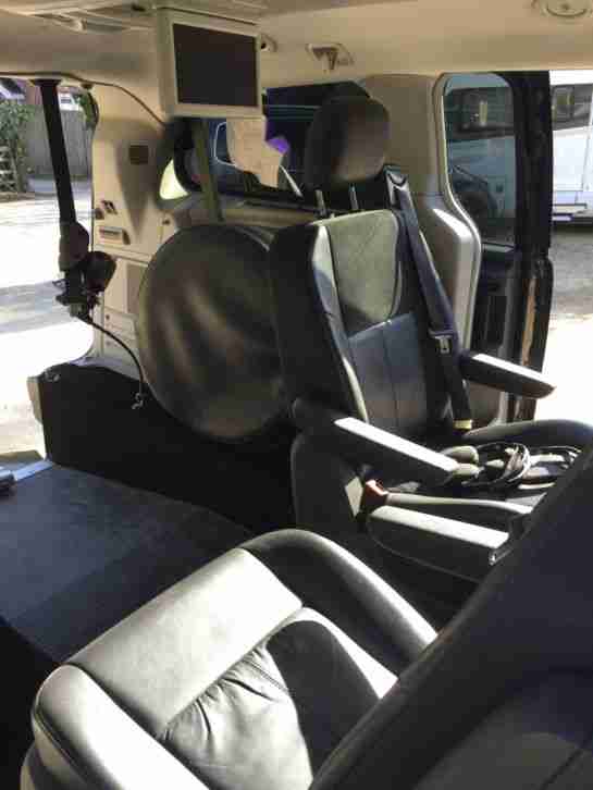 Black Chrysler Grand Voyager CRD Limited 2.8 2010 Wheelchair Accessible Vehicle