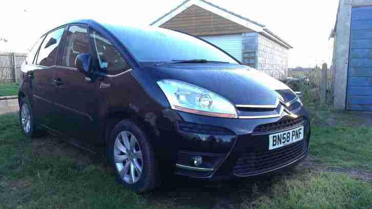 Black C4 Picasso Exclusive 1.6HDI