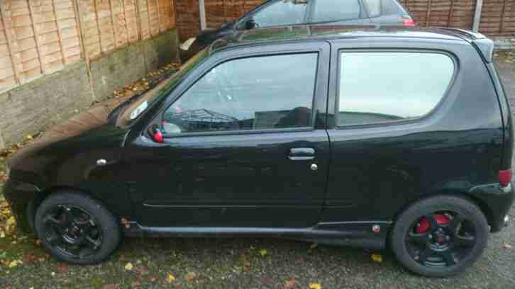 Black Seicento 1.1 Abarth body kitted