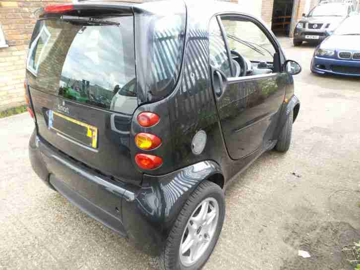 Black, Smart, Fortwo, PURE 2003 Breaking for parts