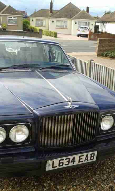 Blue Bentley Mulsanne S Auto 1995