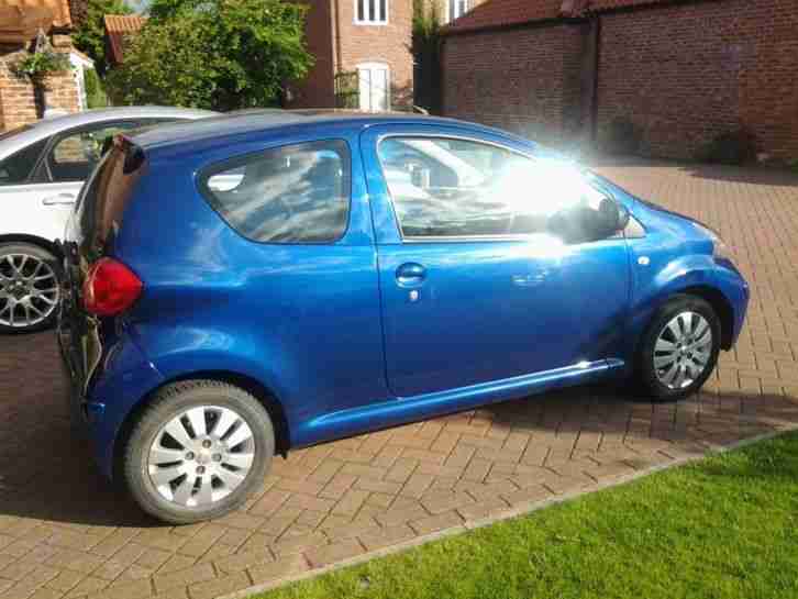 Blue Aygo