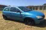 Blue Vauxhall Corsa Club 1.3 Man, Spares