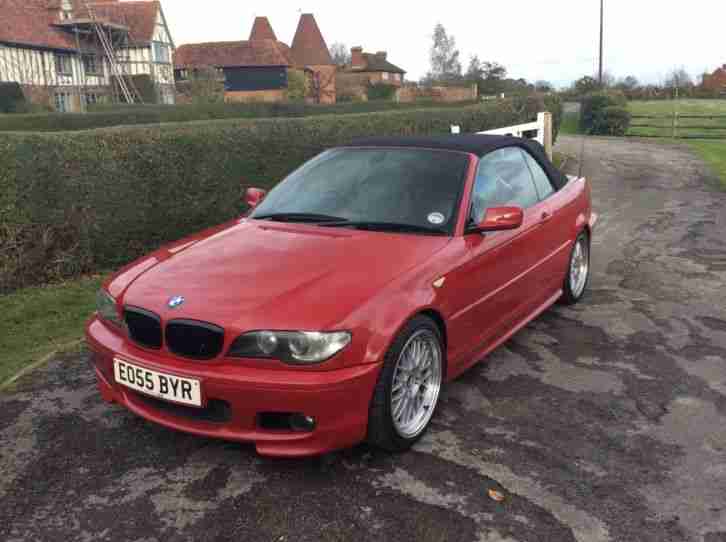 Bmw 330Ci Convertible Auto Imola Red 55-Plate
