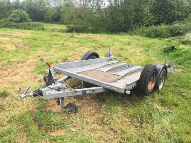 Brian James galvanised trailer car