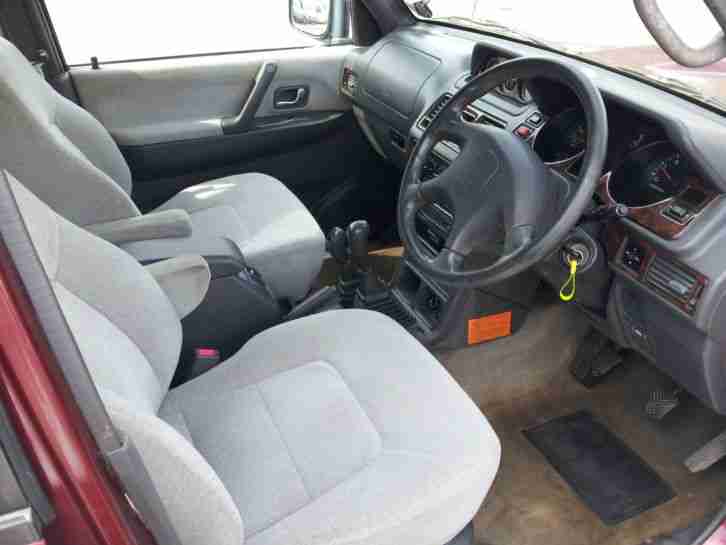 CAR MITSUBISHI SHOGUN 2.8TD 1999 MANUAL GOOD RUNNER