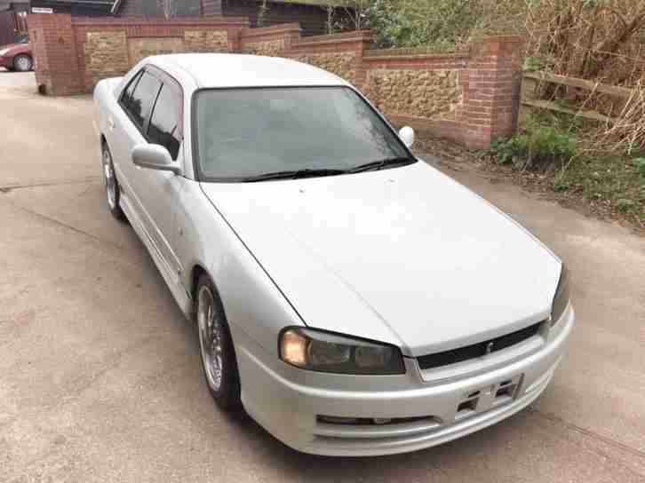 CHEAP IMPORT JDM NISSAN SKYLINE R34 TURBO RB25DET 5 SPEED IMMACULATE CONDITION