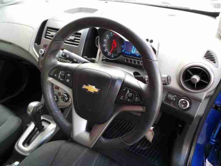 CHEVROLET AVEO 1.4 LTZ 5DR AUTO - BORACAY BLUE