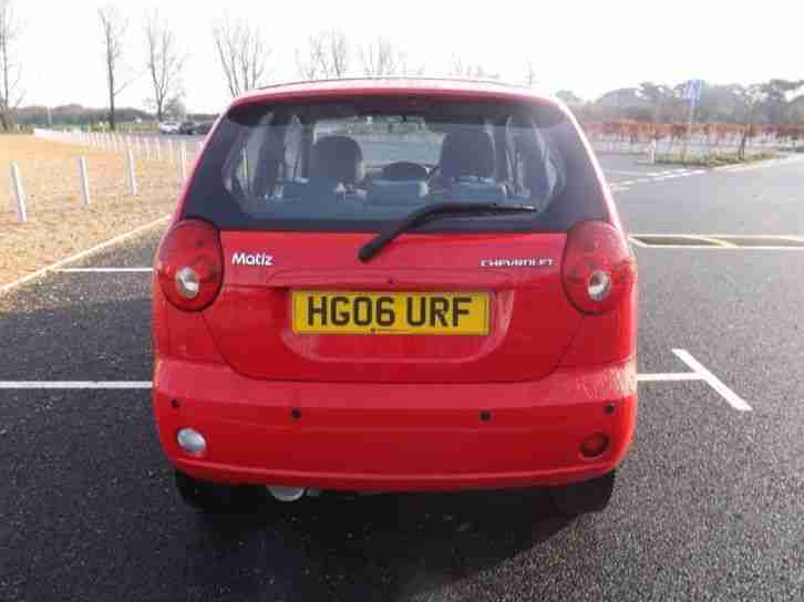 CHEVROLET MATIZ 1.0 2006 Petrol Manual in Red