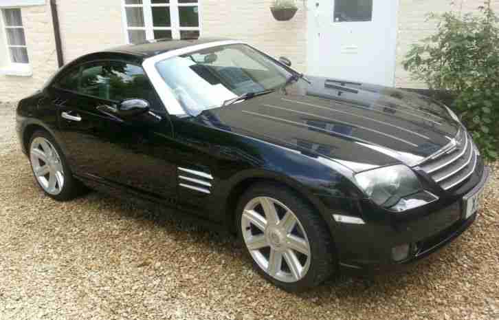 CHRYSLER CROSSFIRE 3.2 V6 6 SPEED MANUAL, 2004 BLACK, MOT Sept 2015, EXCELLENT!