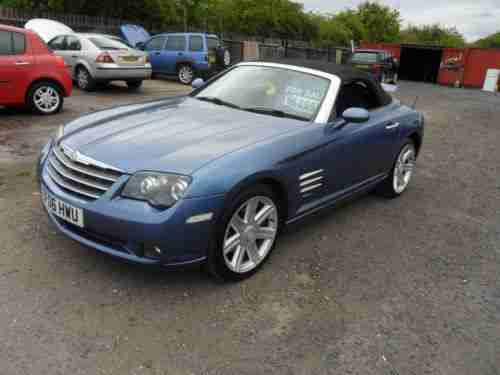 CHRYSLER CROSSFIRE CONVERTIBLE 3.2 PETROL MANUAL 57000 MILES LEATHER