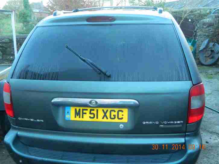 CHRYSLER GRAND VOYAGER 2001 2.5 CRD