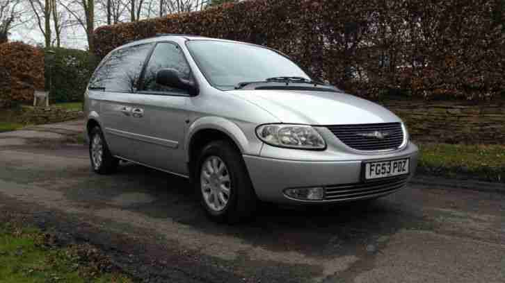 CHRYSLER GRAND VOYAGER LX MANUAL LONG MOT TOP SPEC