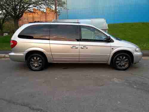 CHRYSLER GRAND VOYAGER XS LTD FULL LEATHER DVD TINTED GLASS *SPARES OR REPAIRS*