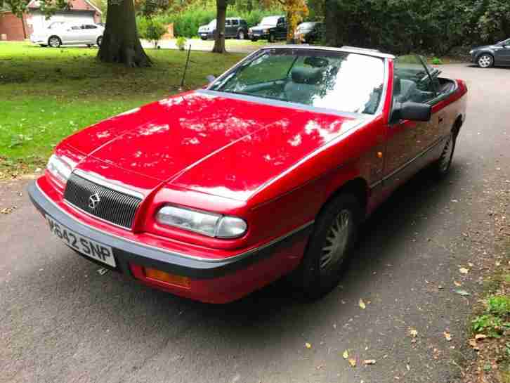 CHRYSLER LE BARON AUTO *CONVERTIBLE* **LEFT HAND DRIVE **