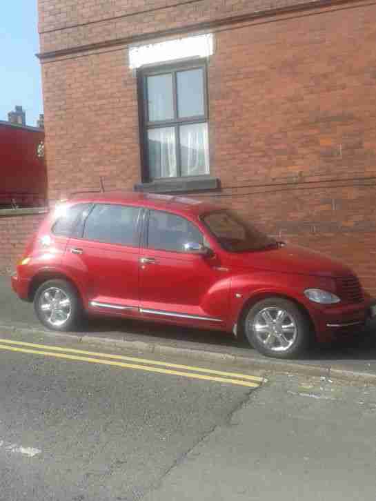 PT CRUISER 2.4 LTD IN RED AND CHROME