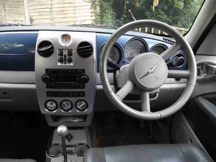 CHRYSLER PT CRUISER CRD LIMITED. TOP OF THE RANGE. LEATHER, MERC ENGINE. SUPERB.