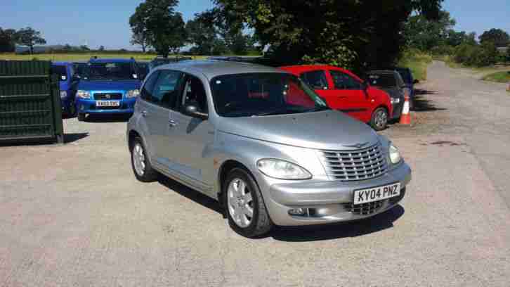 CHRYSLER PT CRUISER TOURING CRD 2.2 DIESEL SILVER 04 REG FULL MOT CHEAP CAR